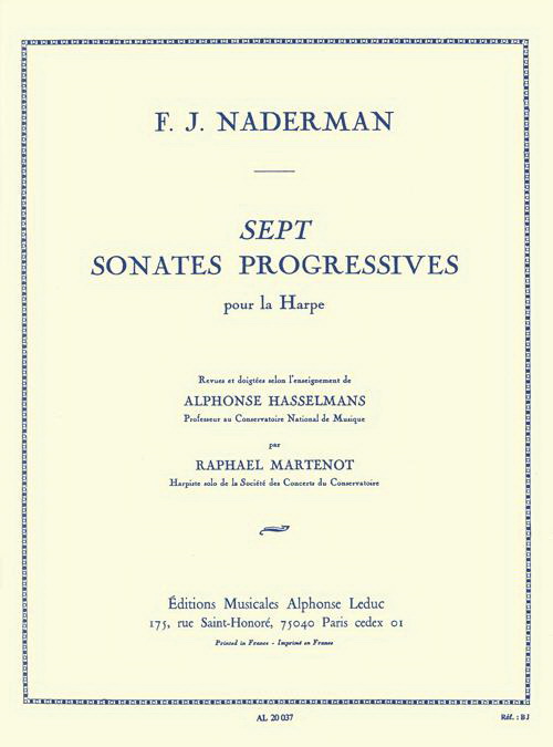 Naderman: 7 Sonates Progressives