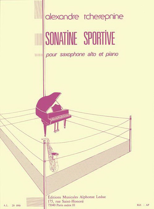 A. Tcherepnin: Sonatine Sportive Pour Alto Et Piano