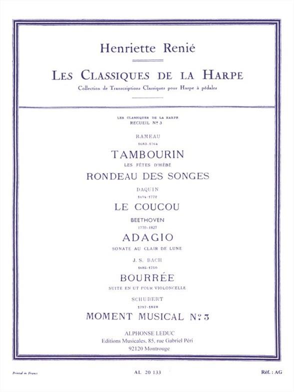 Les Classiques de la Harpe Vol.3