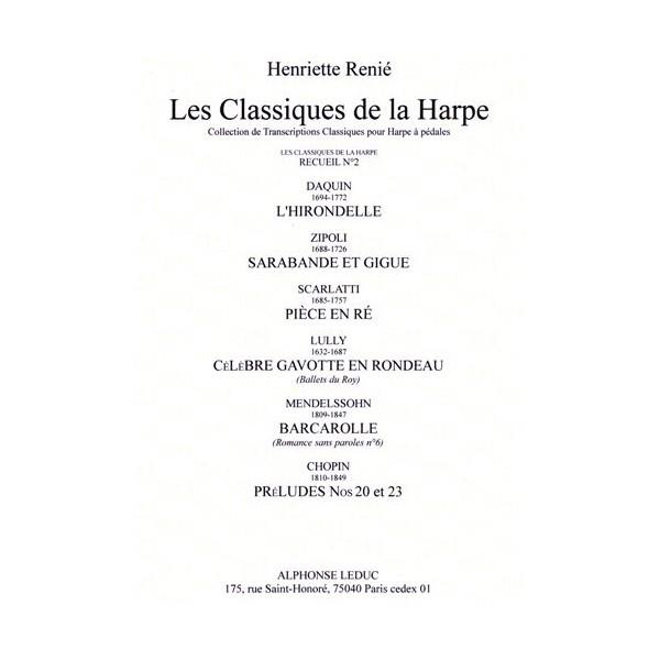 Classique Harpe No 2 Harp Anthology