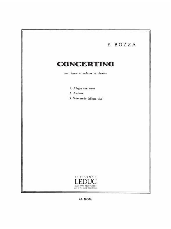 Eugène Bozza: Concertino Opus49