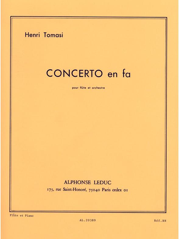 Henri Tomasi: Concerto in F major