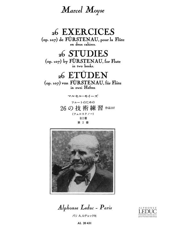 Moyse: 26 Exercises de Firstenau Op.107 – Vol. 2