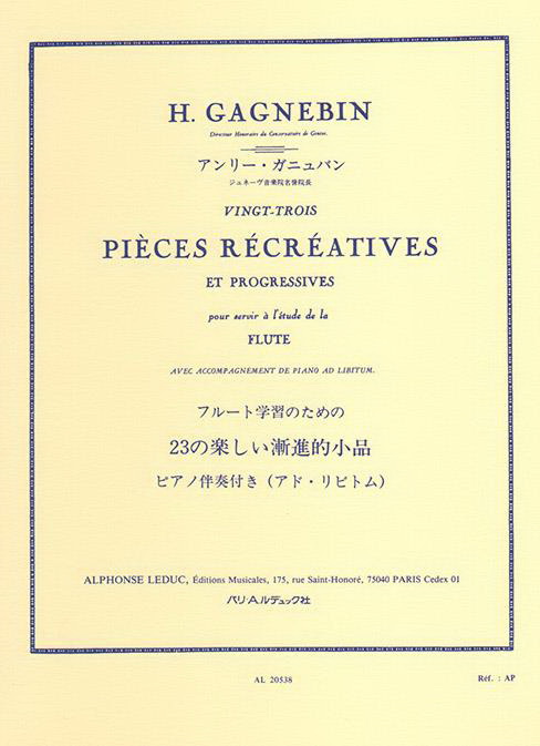 Gagnebin: Piece Recreatives