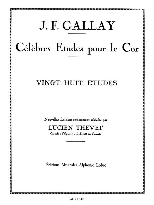 Gallay: 28 Etudes Opus 13 (Hoorn)