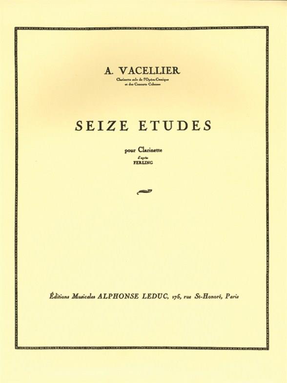 Vacellier: 16 Etudes D'Apres Ferling