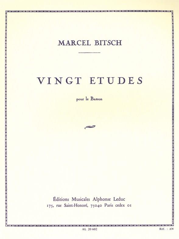 Marcel Bitsch: Twenty studies