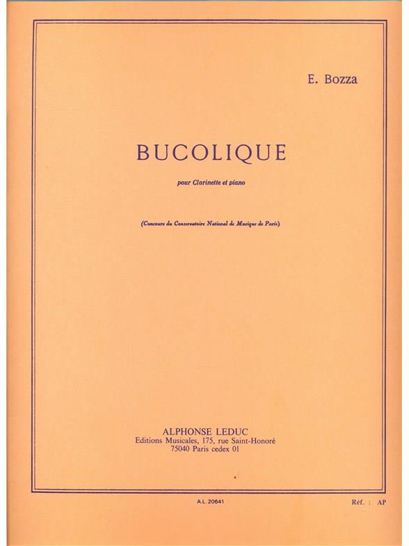 Eugène Bozza: Bucolic for Clarinet and Piano