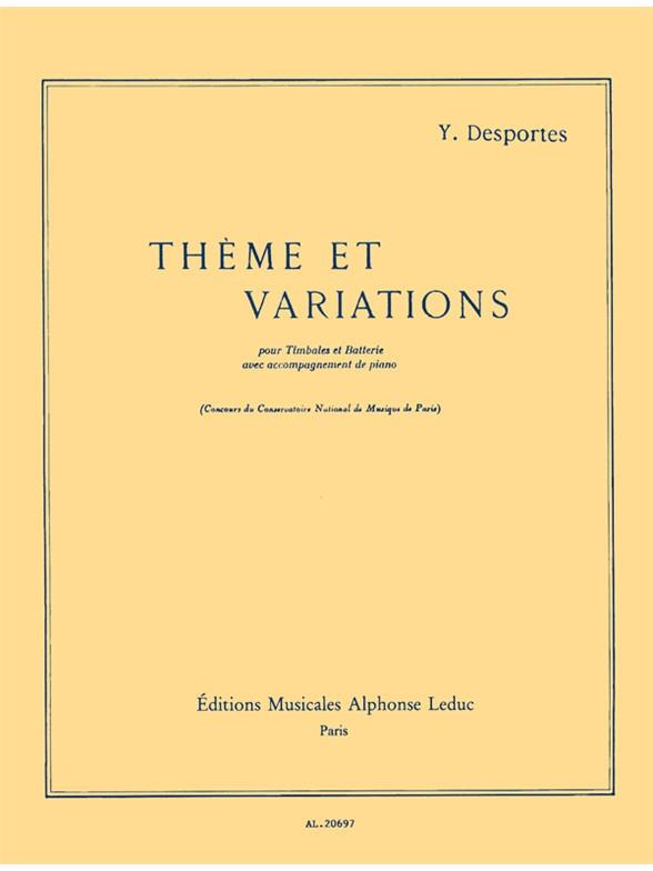 Y. Desportes: Theme Et Variations