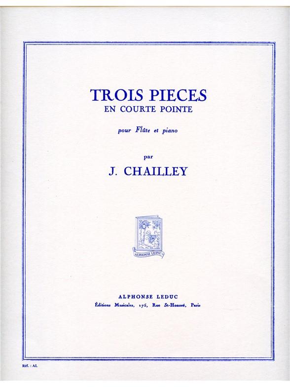 J. Chailley: 3 Pieces En Courte-Pointe