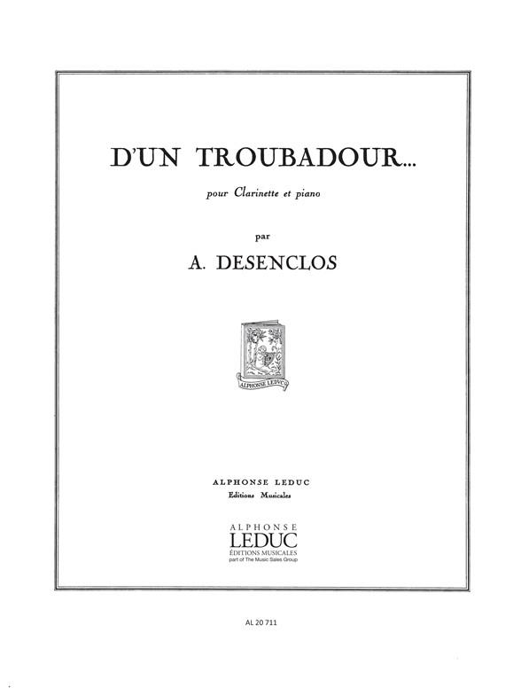 Desenclos: D’Un Troubadour