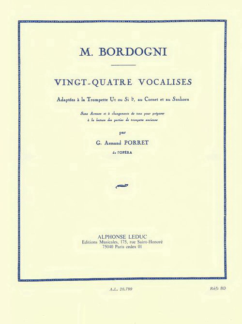 Marco Bordogni: Vocalises