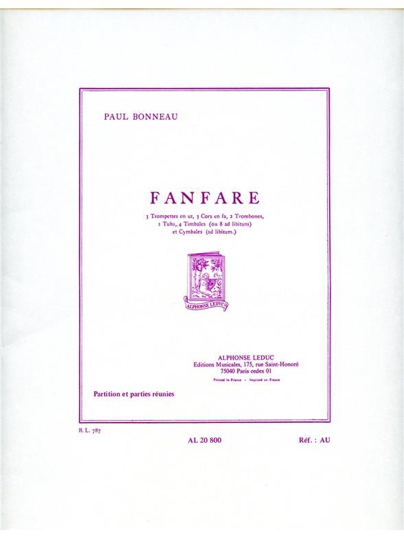 Bonneau: Fanfare
