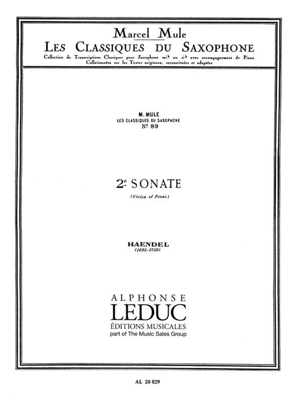 Georg Friedrich Handel: Sonata No.2
