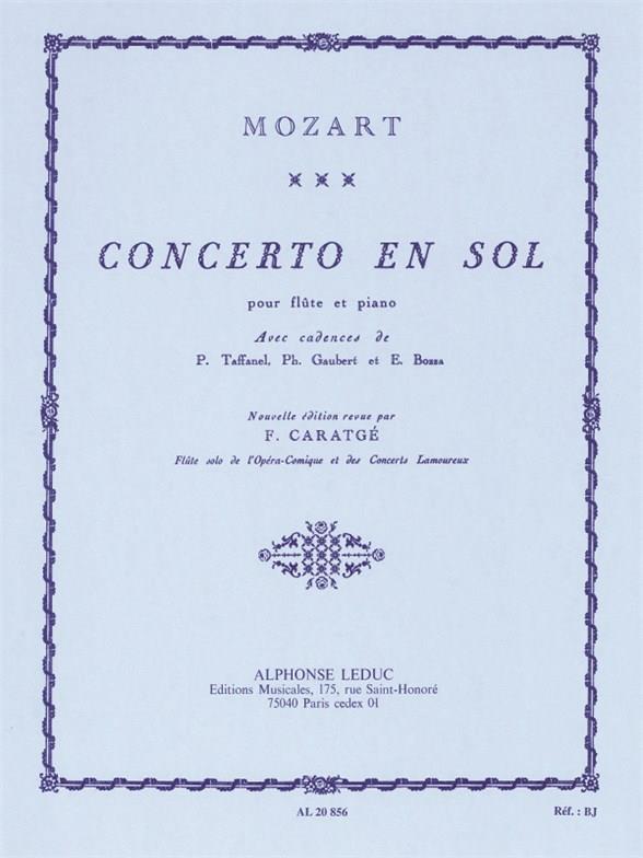 Mozart: Concerto in G for Flute and Piano