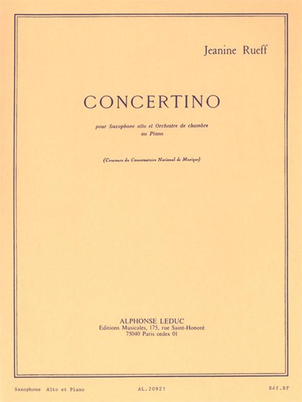 Rueff: Concertino Op17