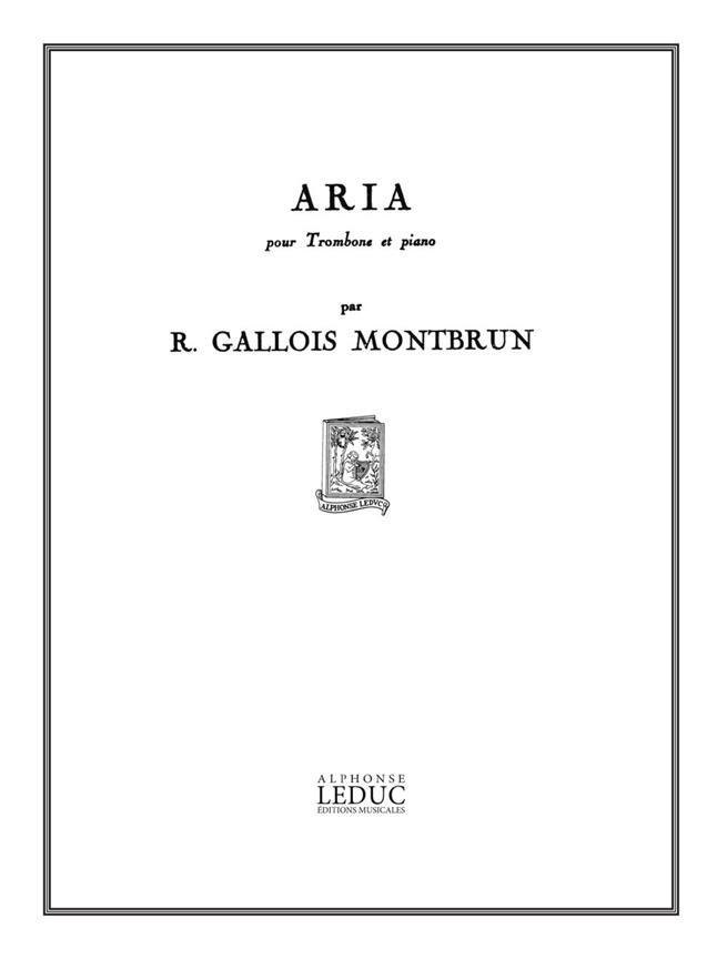 Gallois-Montbrun: Aria