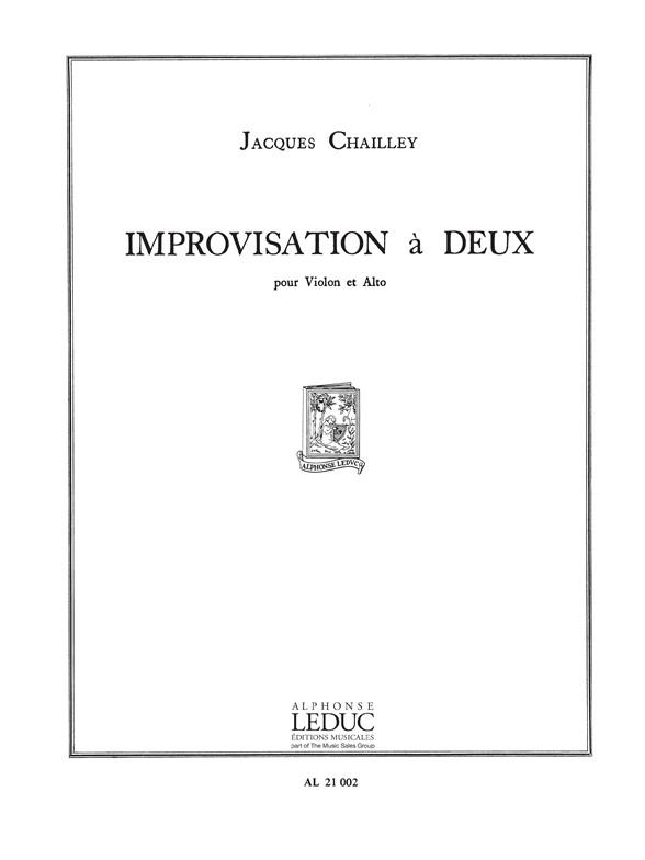 J. Chailley: Improvisation A Deux