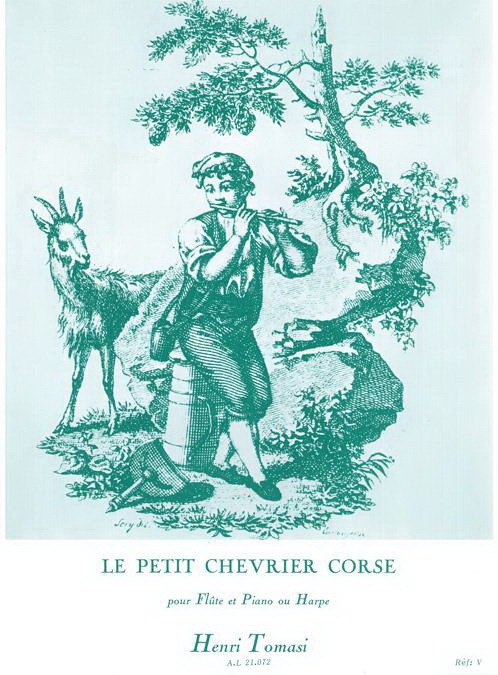 Henri Tomasi: The Little Corsican Goatherd for Flute and Piano