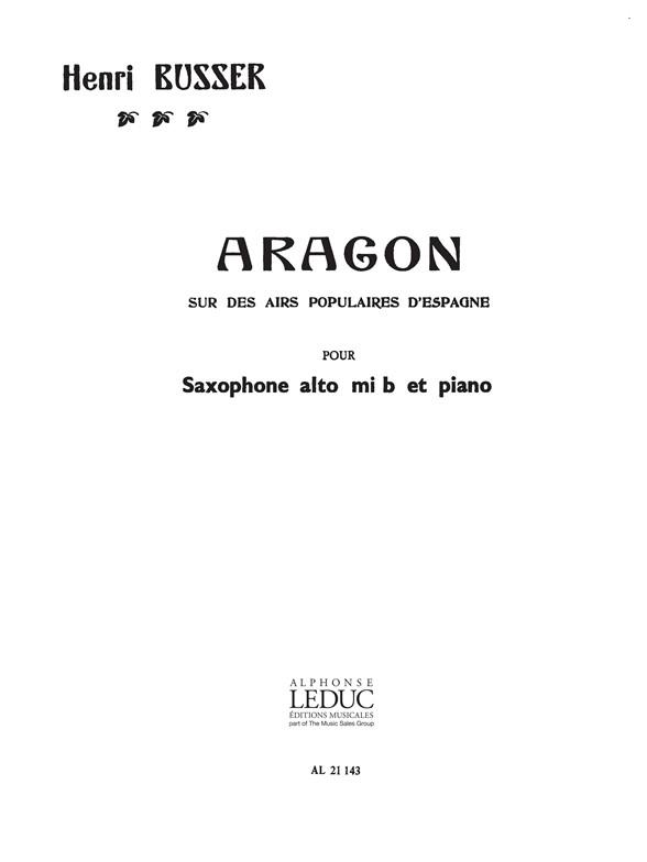 Henri Busser: Aragon