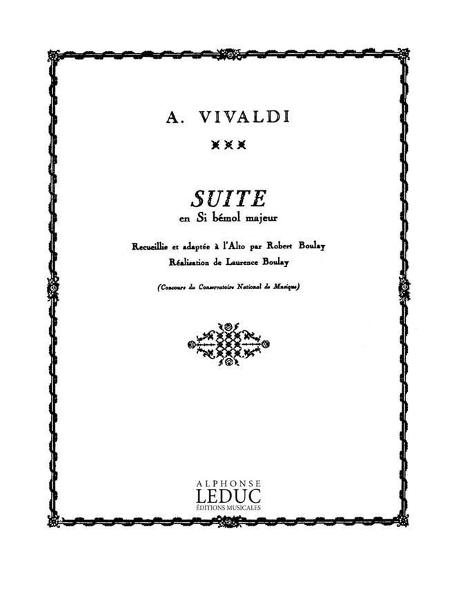 Vivaldi: Suite En Sib Majeur
