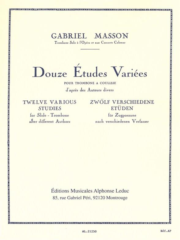 Masson: Etudes Variees