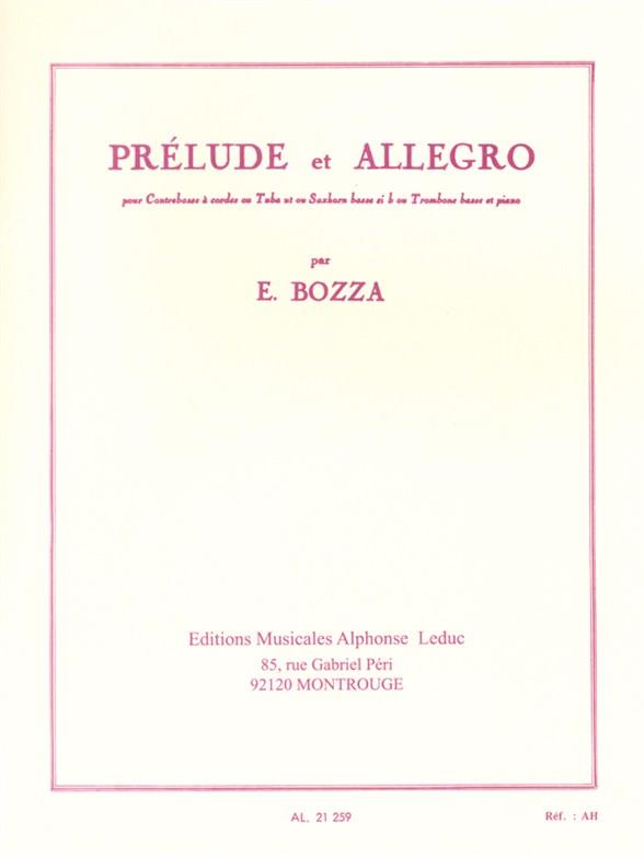 Eugène Bozza: Prelude Et Allegro