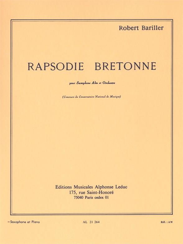 Robert Bariller: Rapsodie bretonne