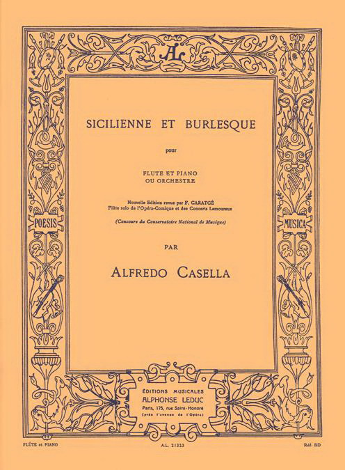 Alfredo Casella: Sicilienne & Burlesque