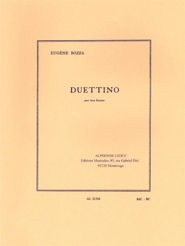 Eugène Bozza: Duettino