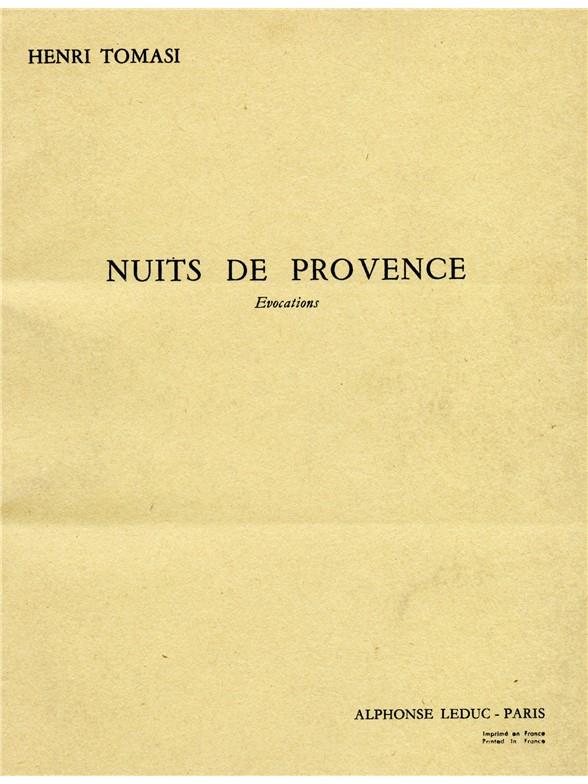 Henri Tomasi: Nuits De Provence