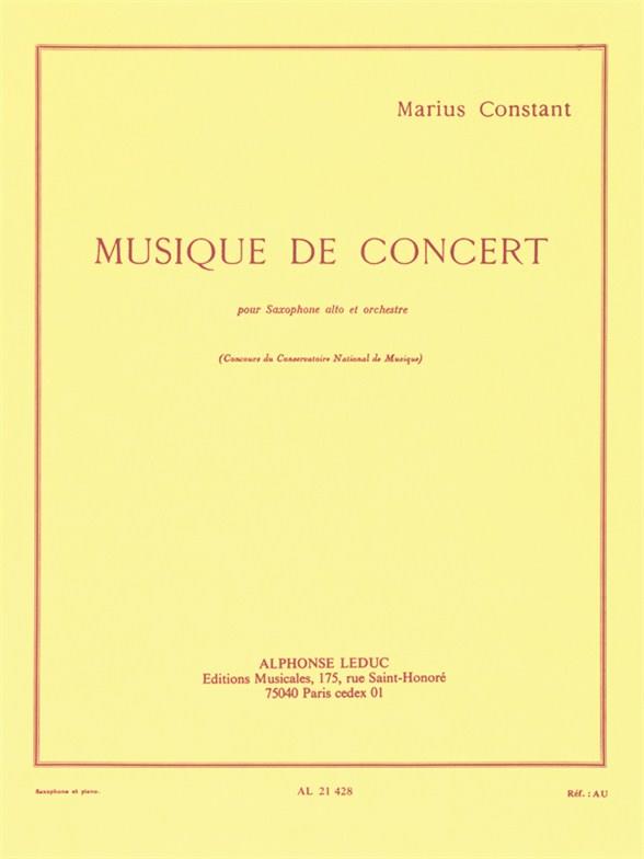 M. Constant: Musique De Concert