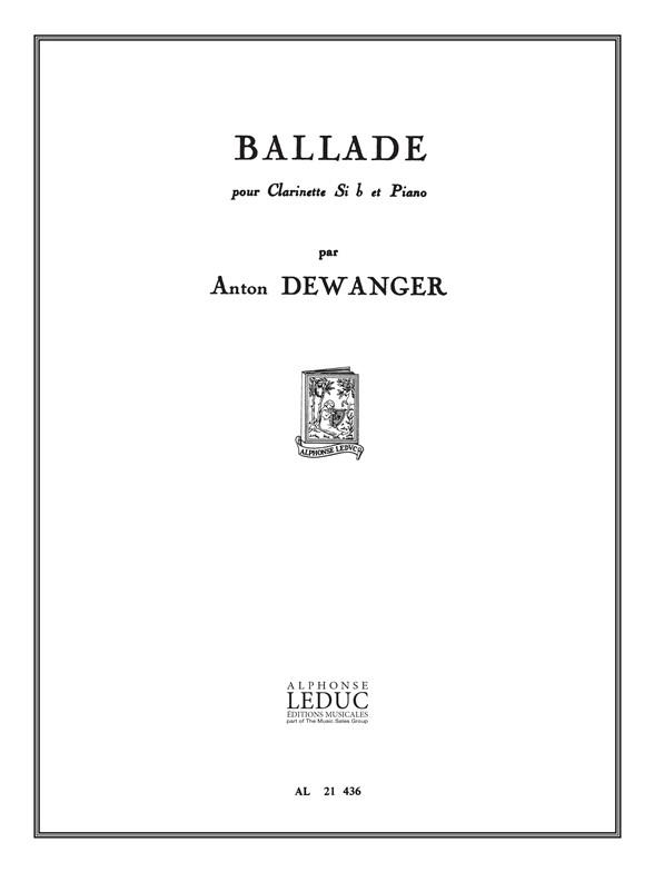 Dewanger: Ballade Op88