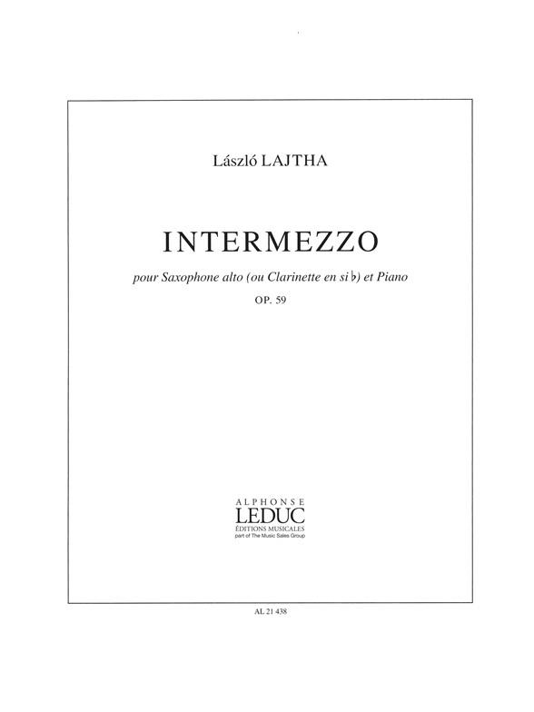 Laszlo Lajtha: Intermezzo Opus59