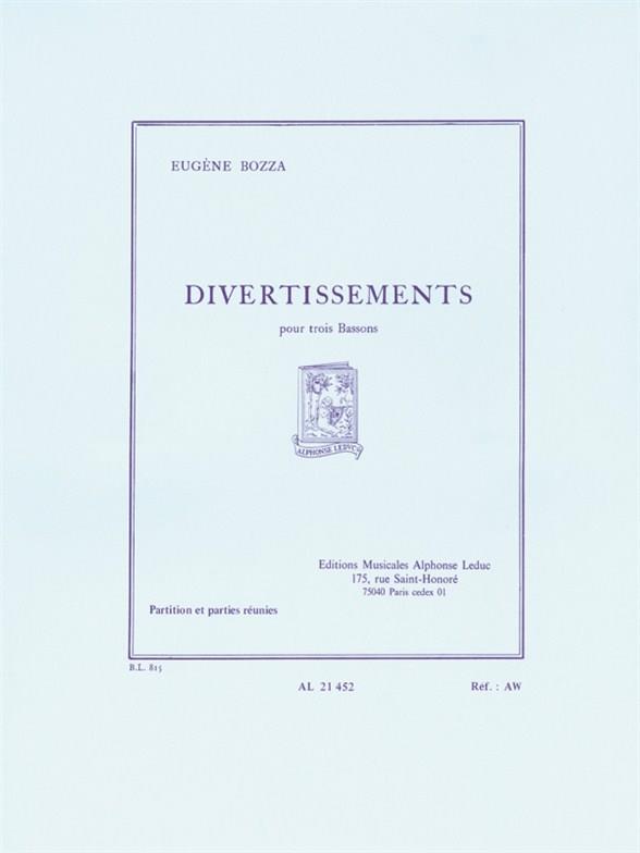 Eugene Bozza: Divertissements