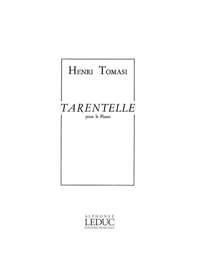 Henri Tomasi: Tarentelle