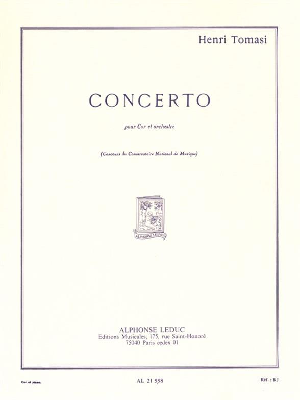 Henri Tomasi: Concerto-Cor Orchestre
