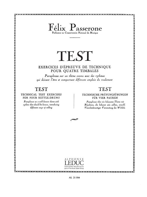 Felix Passerone: Test