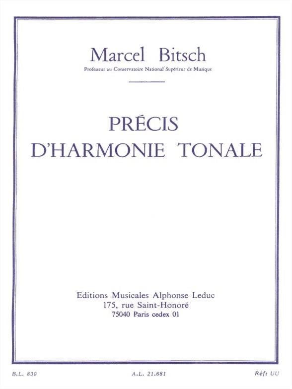 Marcel Bitsch: Precise Tonal Harmony