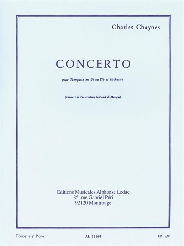 Chaynes: Concerto -Tromp.Et Orchestre