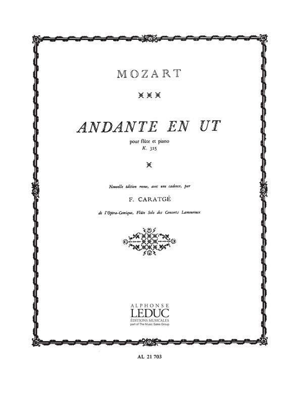 Mozart: Andante En Ut