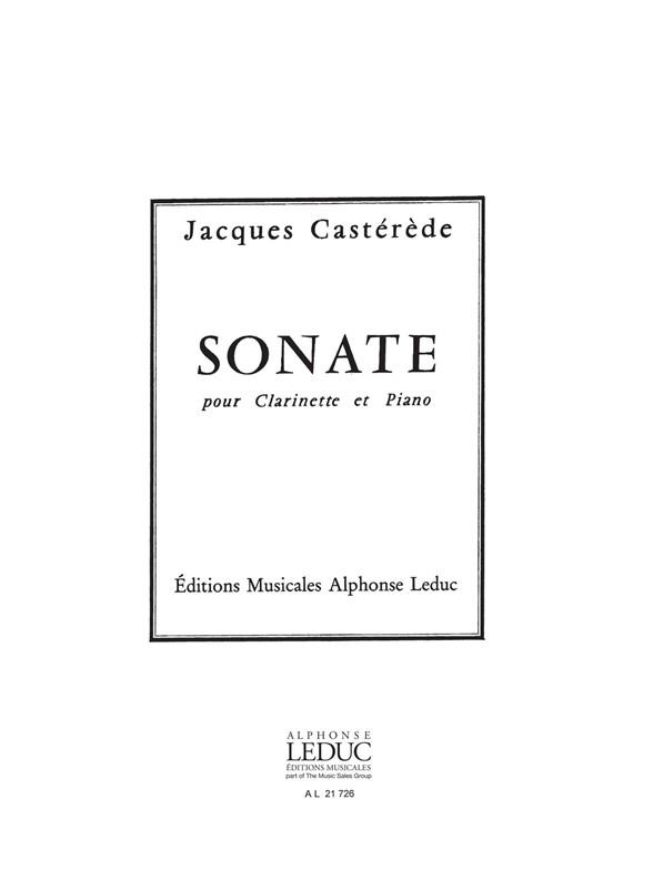 Jacques Casterede: Sonate