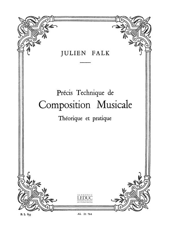 Precis Technique De Composition Musicale