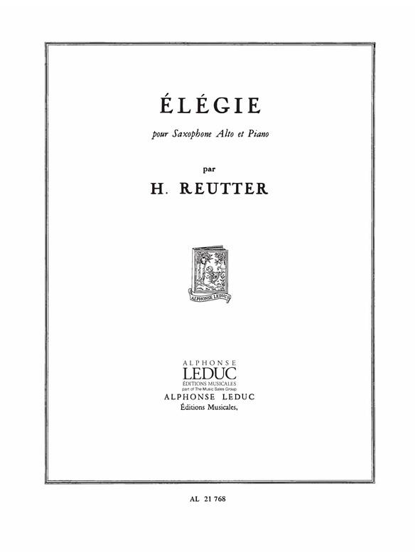 Reutter: Elegie