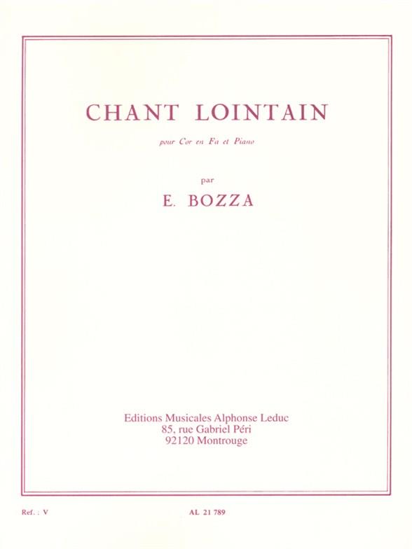 Bozza: Chant Lointain (Hoorn)