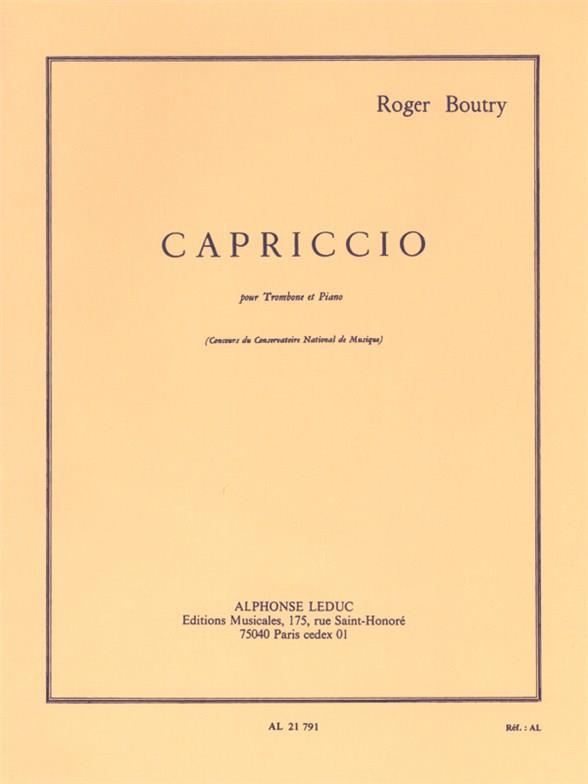 Roger Boutry: Capriccio