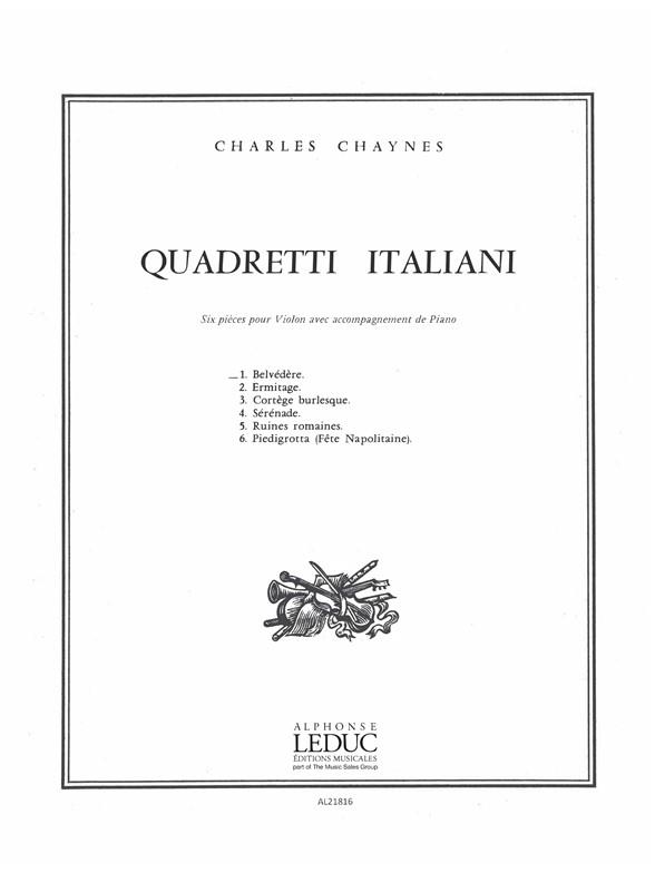 Quadretti italiani No.1 - Air de Salome