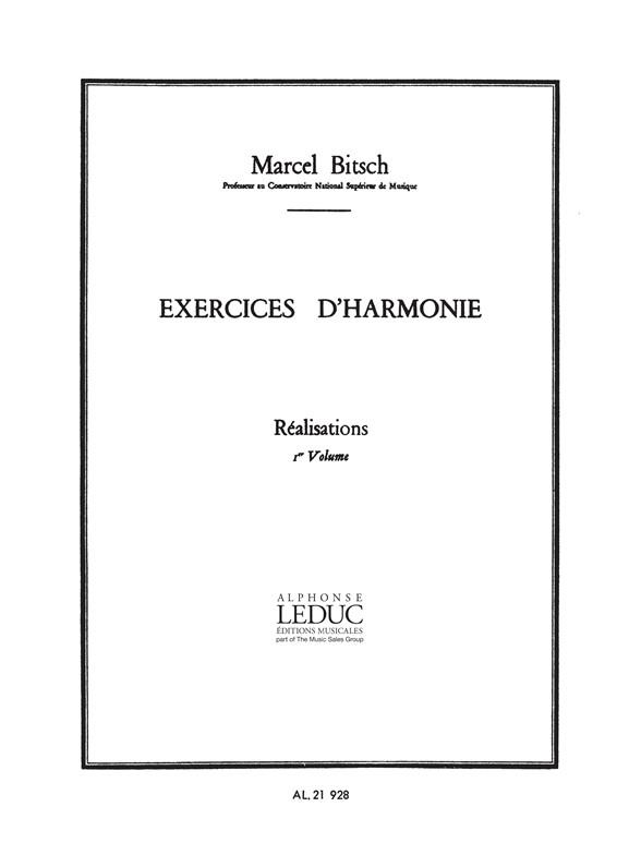 Exercices D'Harmonie vol. 1 Realisations