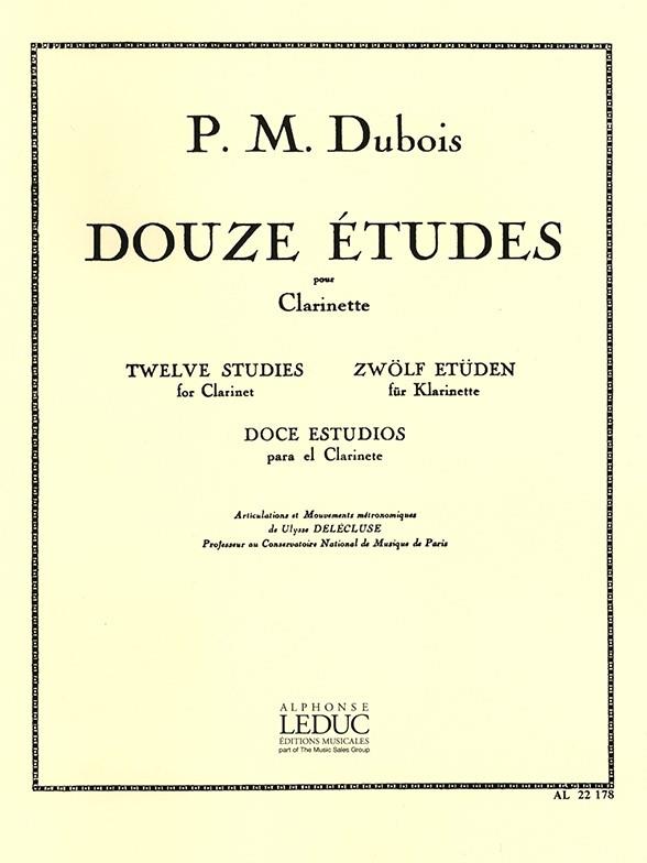 Dubois: Etudes