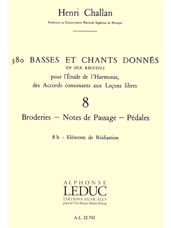 380 Basses et Chants Donnes Vol 8